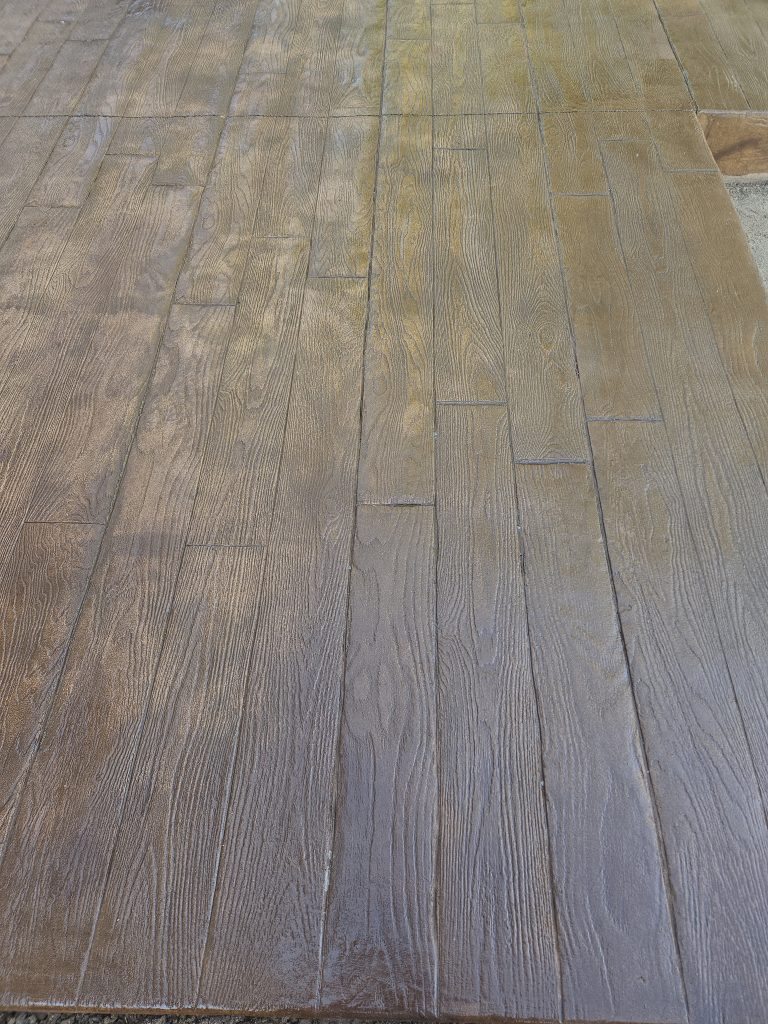 Wood Plank Stamp, Sahara And Autumn Brown Accent, Roman Slate Stamp On The Face (3)